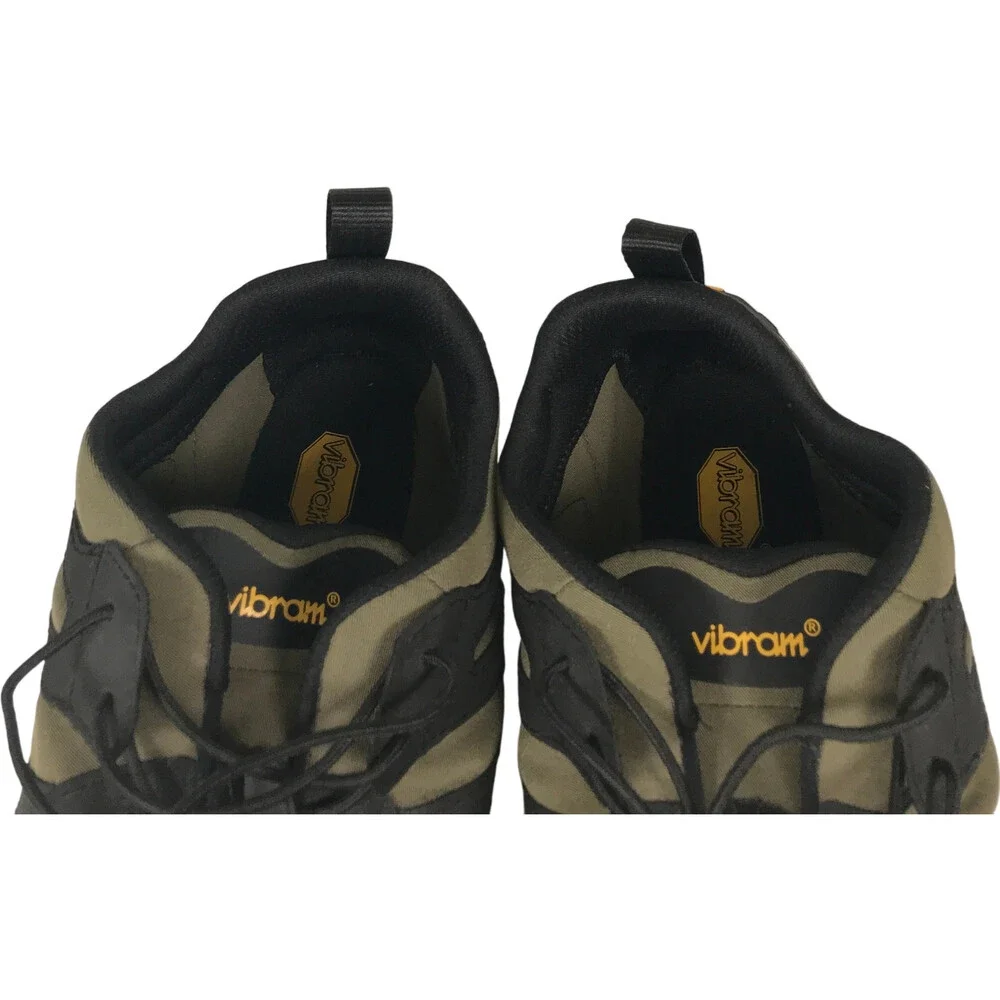 Vibram Men's Black and Olive FiveFingers Shoes - Picture 3 of 9